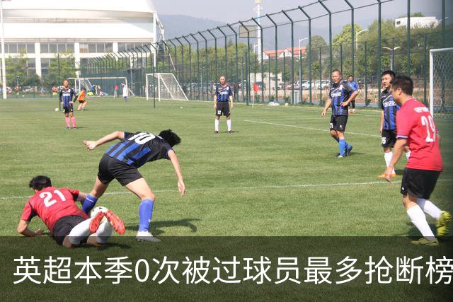 英超本季0次被过球员最多抢断榜：萨利巴19次第1